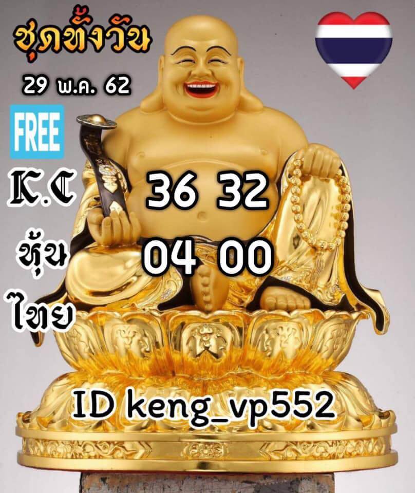 หวยหุ้น 29/5/62