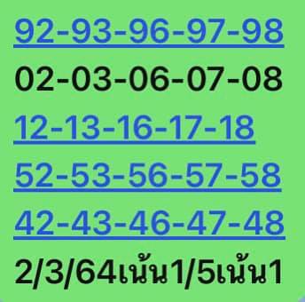 หวยหุ้น 2/3/64 ชุดที่ 10