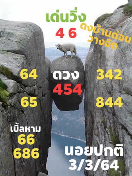 หวยฮานอย 3/3/64 ชุดที่ 3