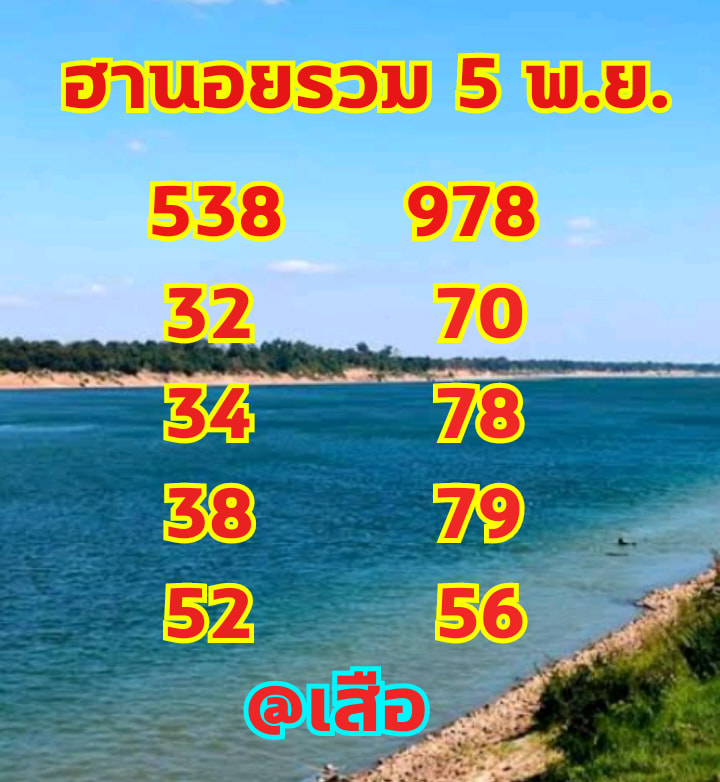 หวยฮานอย 5/11/64 ชุดที่ 2