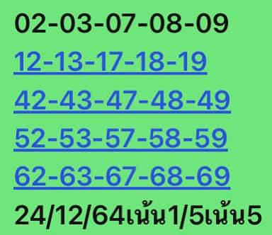 หวยหุ้น 24/12/64 ชุดที่ 7