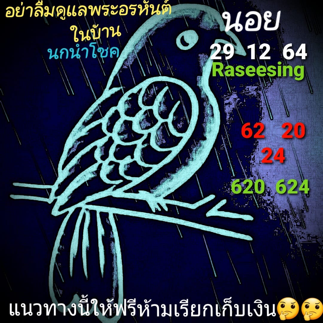 หวยฮานอย 29/12/64 ชุดที่ 1