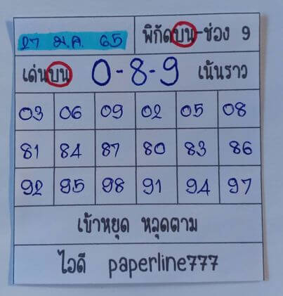 หวยหุ้น 27/1/65 ชุดที่ 5