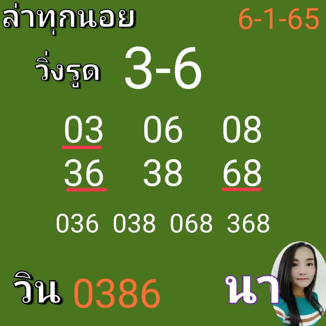 หวยฮานอย 6/1/65 ชุดที่ 1