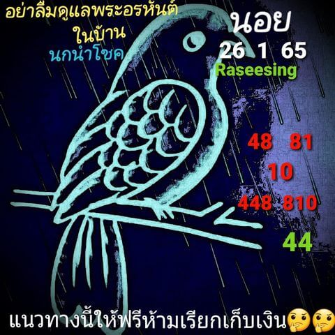 หวยฮานอย 26/1/65 ชุดที่ 5