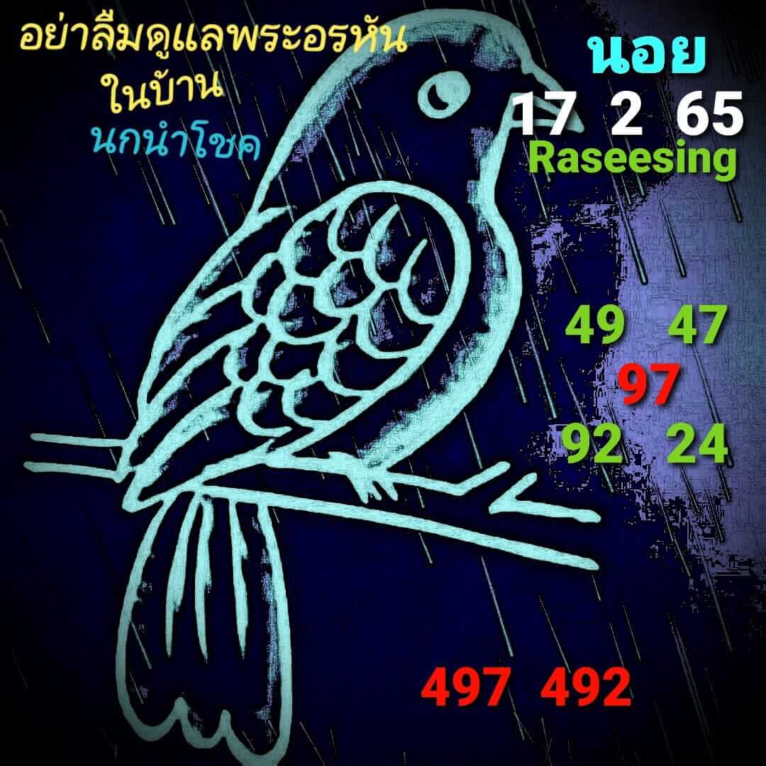 หวยฮานอย 17/2/65 ชุดที่ 9