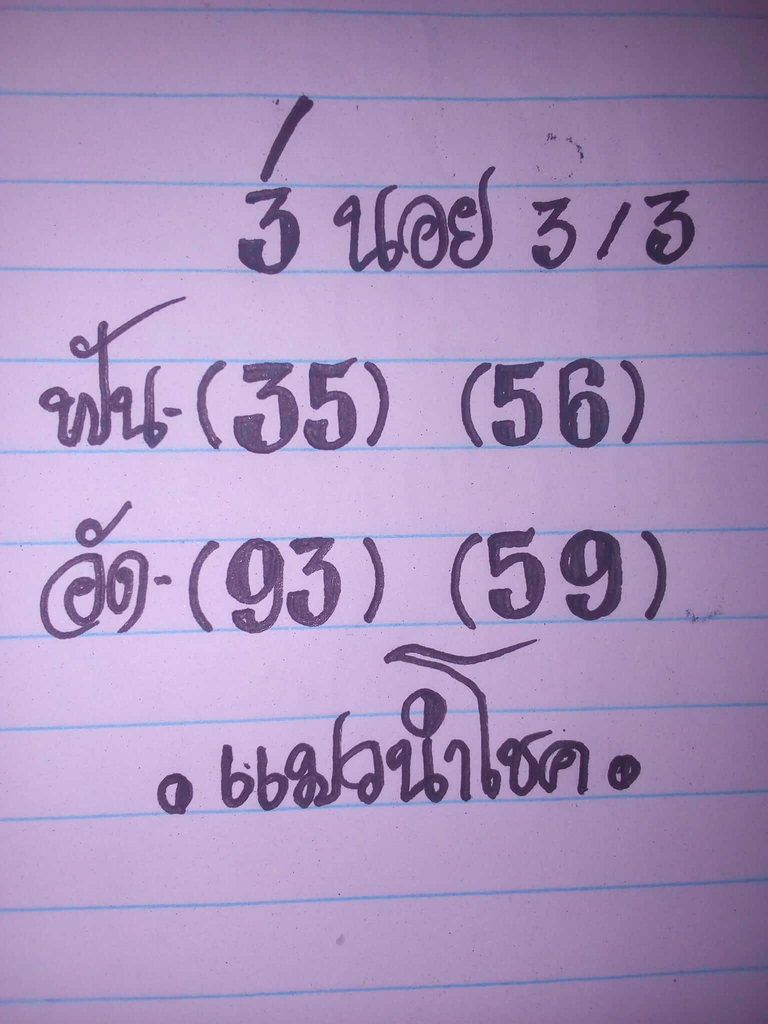 หวยฮานอย 3/3/65 ชุดที่ 8