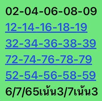 หวยหุ้น 6/7/65 ชุดที่ 10