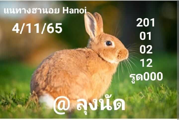 หวยฮานอย 4/11/65 ชุดที่ 9