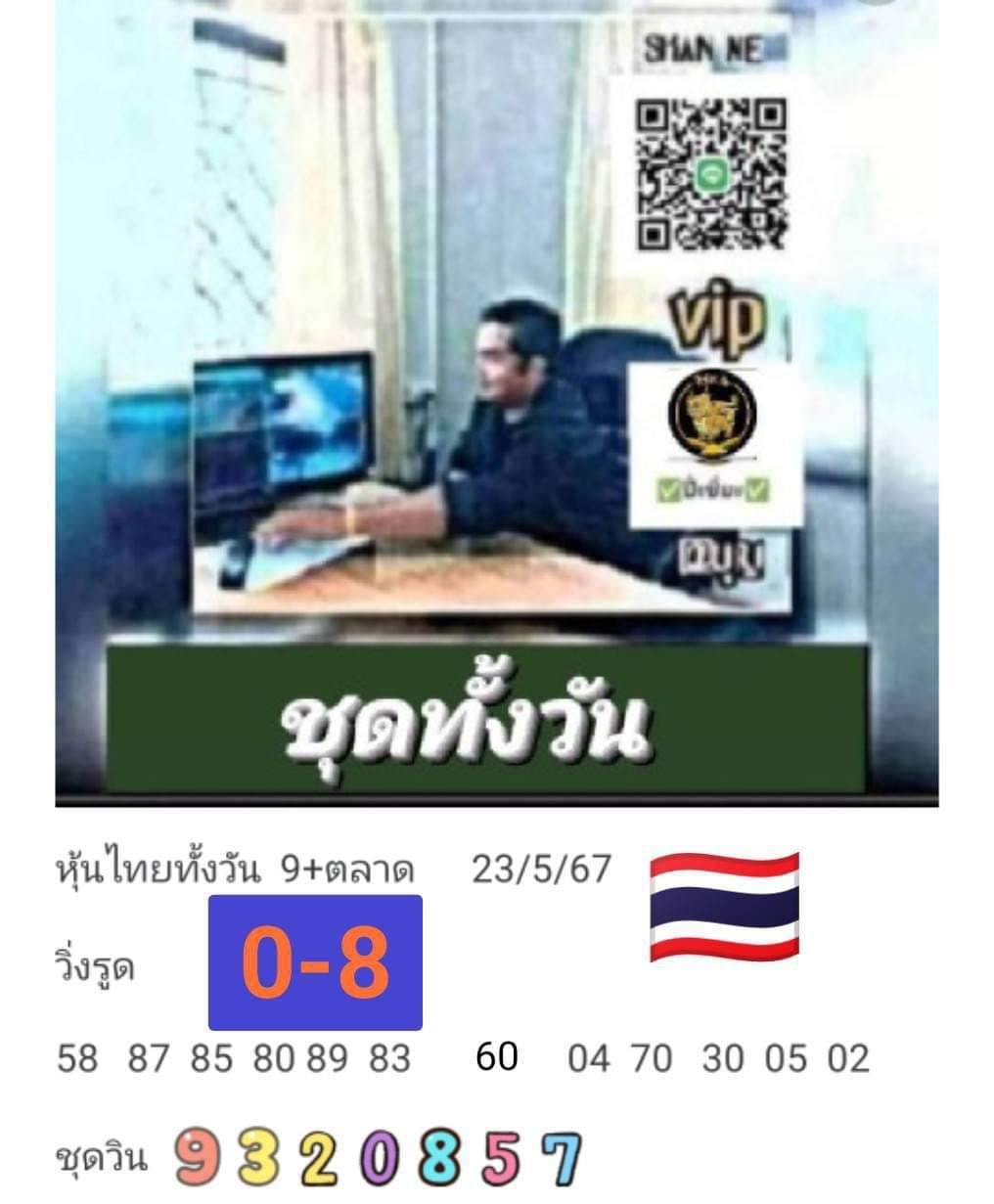 หวยหุ้น 23/5/67 ชุดที่ 8