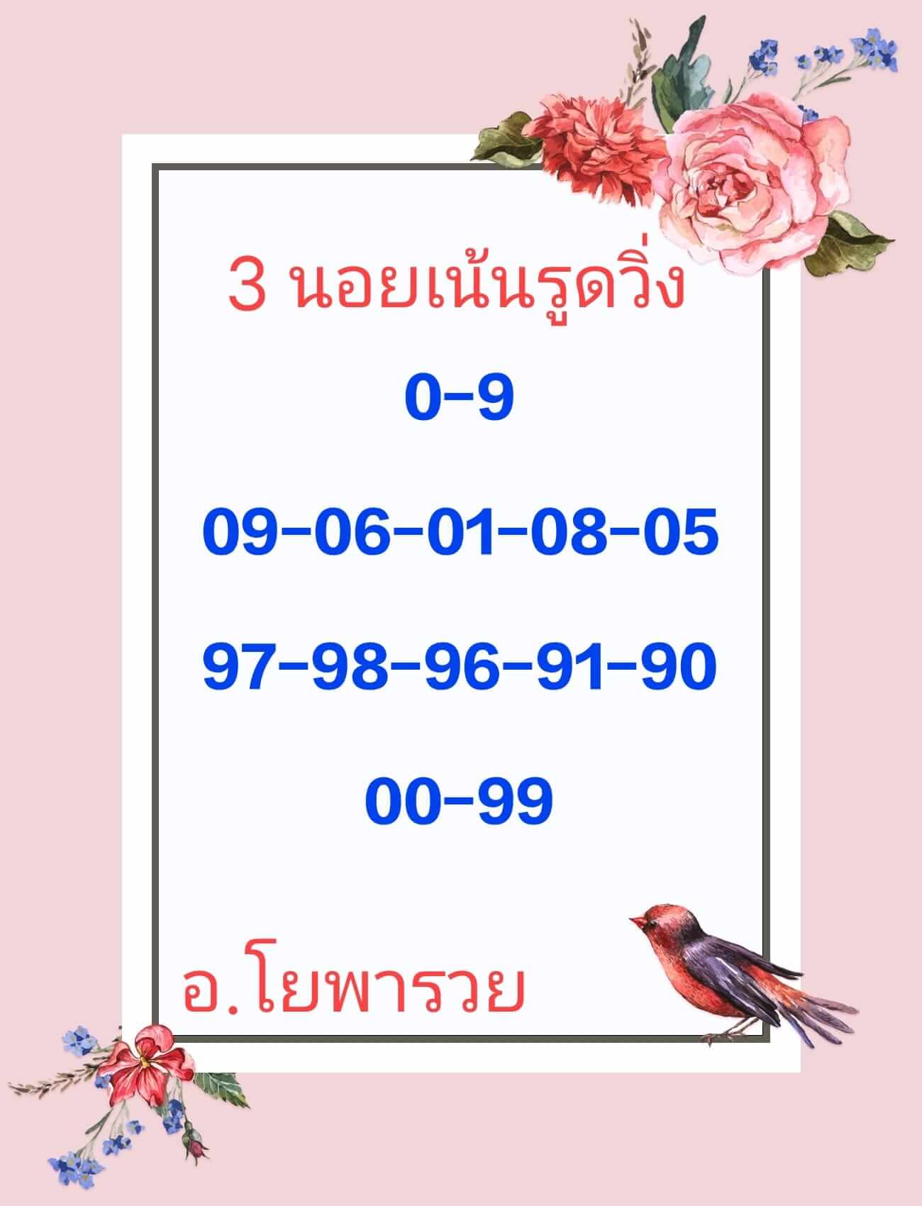 หวยฮานอย 22/5/67 ชุดที่ 6