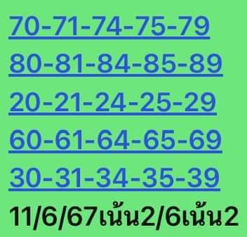 หวยหุ้น 11/6/67 ชุดที่ 8