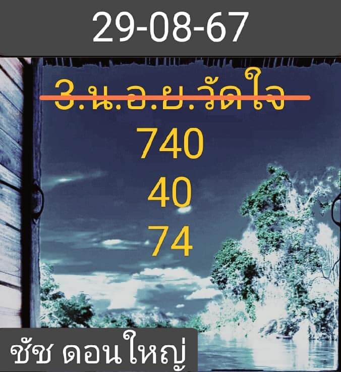 หวยฮานอย 29/8/67 ชุดที่ 10