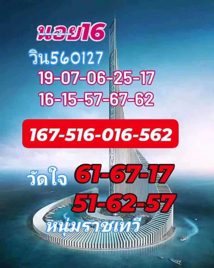 หวยฮานอย 16/8/67 ชุดที่ 7