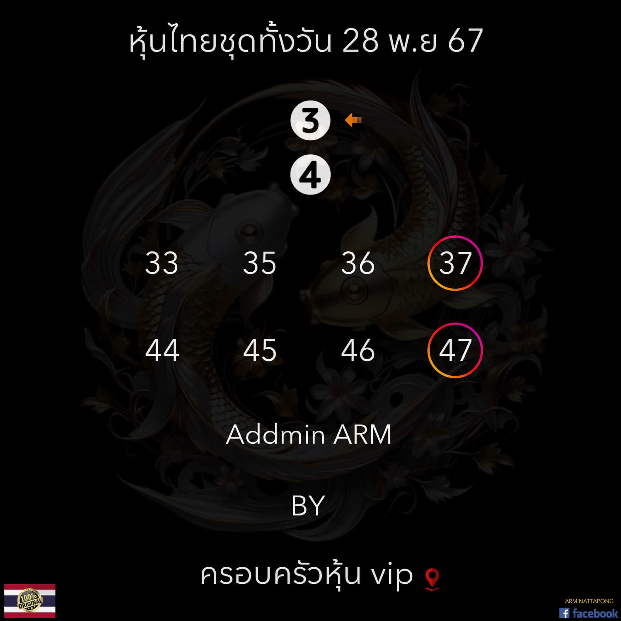 หวยหุ้น 28/11/67 ชุดที่ 6