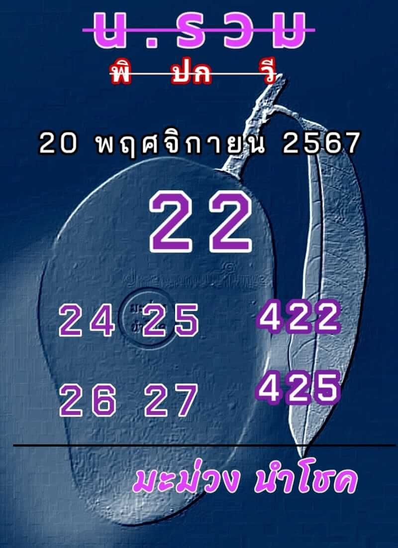 หวยฮานอย 20/11/67 ชุดที่ 3