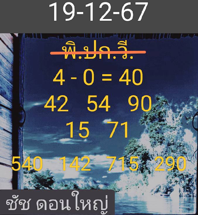 หวยฮานอย 19/12/67 ชุดที่ 9