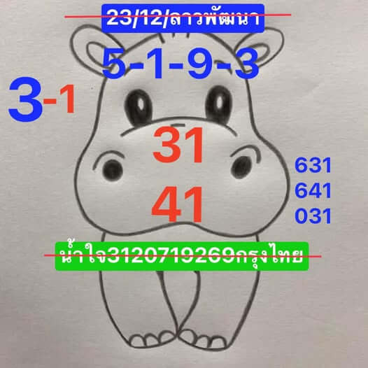 หวยลาว 23/12/67 ชุดที่ 7