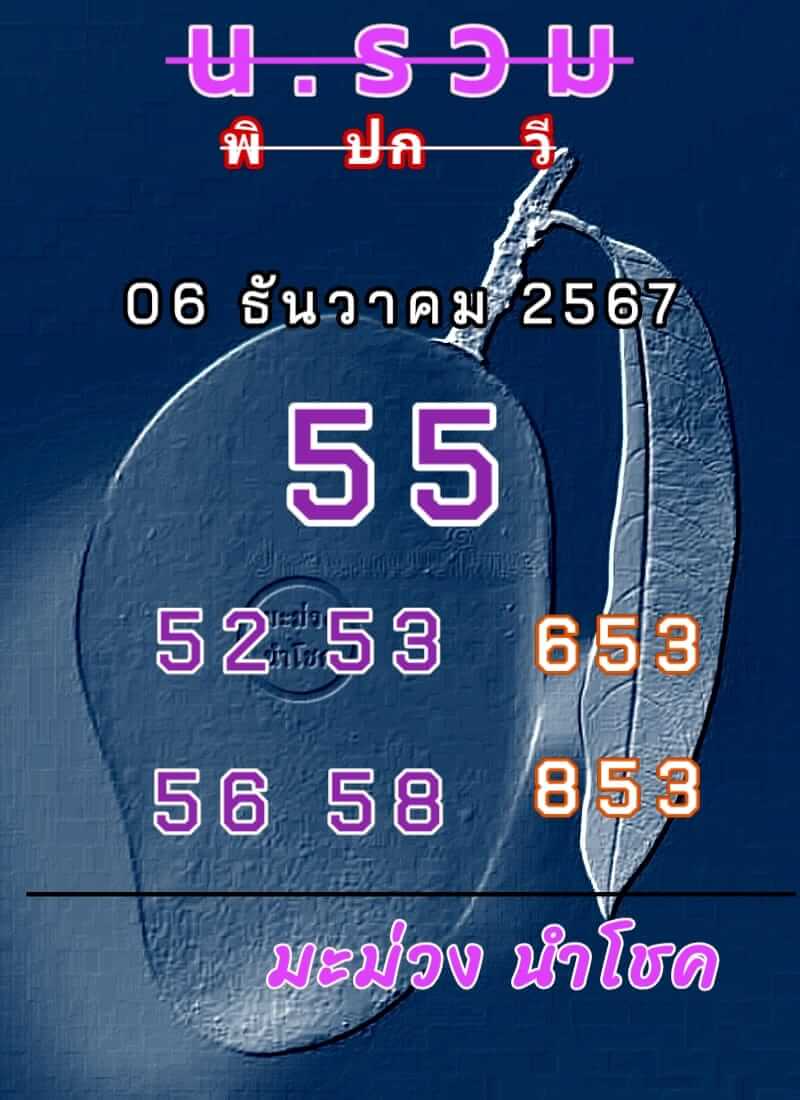 หวยฮานอย 6/12/67 ชุดที่ 2