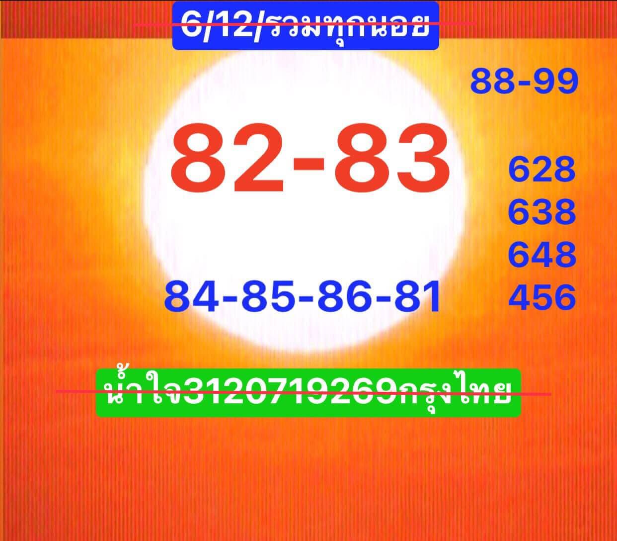 หวยฮานอย 6/12/67 ชุดที่ 5