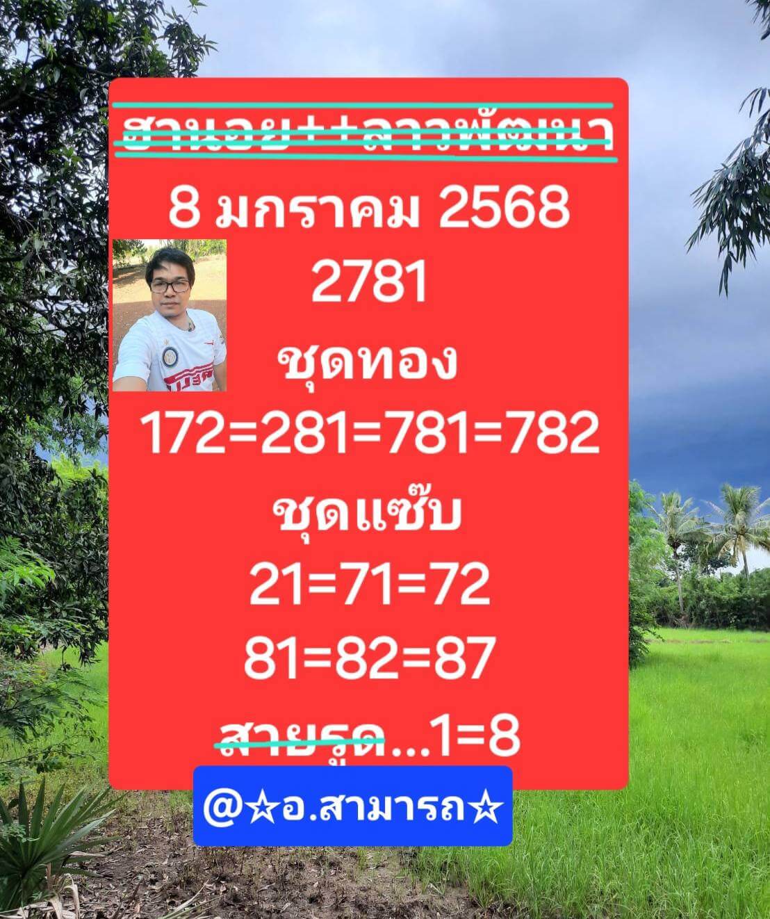 หวยฮานอย 8/1/68 ชุดที่ 6