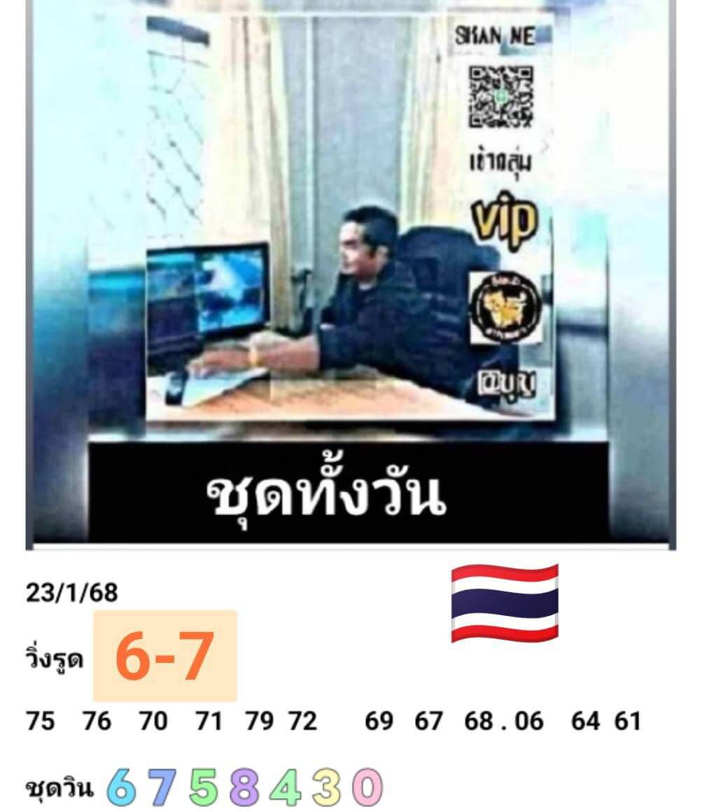 หวยหุ้น 23/1/68 ชุดที่ 9