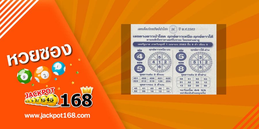 หวยหลวงตาชู 1/4/63 เลขเด็ดเบิกทรัพย์นำโชค อัพเดทแล้ว!!