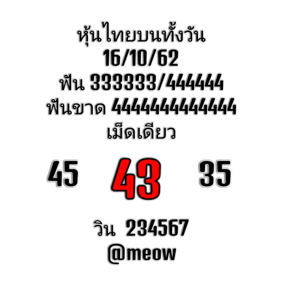 หวยหุ้น ชุดที่4